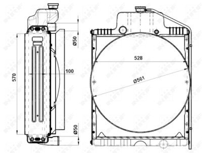 Radiateur, refroidissement du moteur