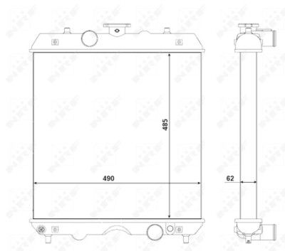 Radiateur, refroidissement du moteur