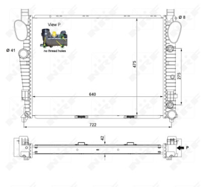 Radiateur, refroidissement du moteur