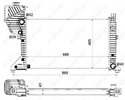 Radiateur, refroidissement du moteur