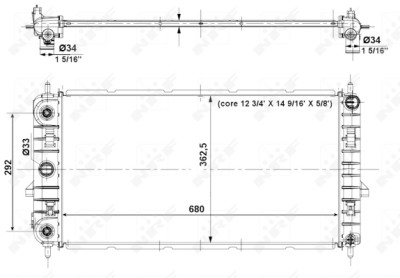 Radiateur, refroidissement du moteur