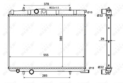 Radiateur, refroidissement du moteur