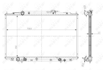 Radiateur, refroidissement du moteur