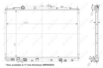 Radiateur, refroidissement du moteur