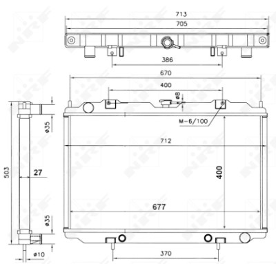Radiateur, refroidissement du moteur