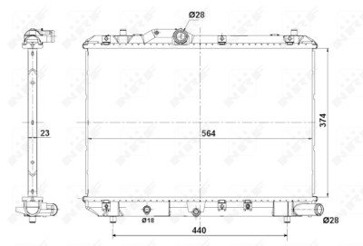 Radiateur, refroidissement du moteur