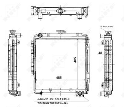 Radiateur, refroidissement du moteur