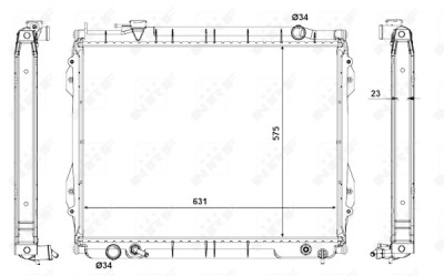 Radiateur, refroidissement du moteur