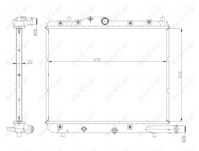 Radiateur, refroidissement du moteur