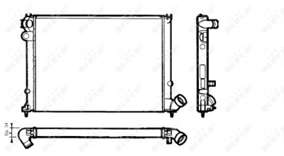 Radiateur, refroidissement du moteur