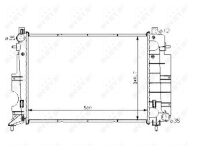 Radiateur, refroidissement du moteur