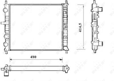 Radiateur, refroidissement du moteur