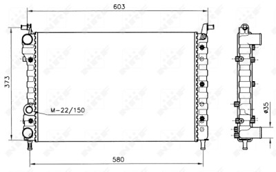 Radiateur, refroidissement du moteur