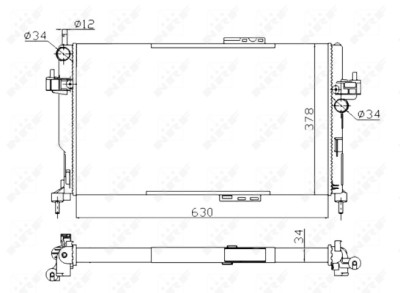 Radiateur, refroidissement du moteur
