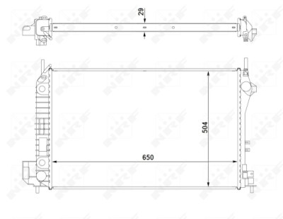Radiateur, refroidissement du moteur