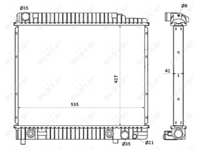 Radiateur, refroidissement du moteur