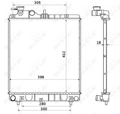 Radiateur, refroidissement du moteur