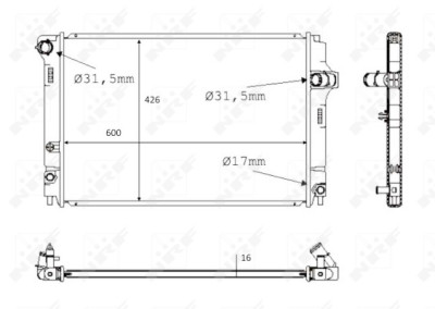 Radiateur, refroidissement du moteur