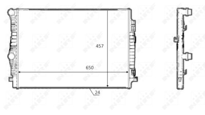 Radiateur, refroidissement du moteur