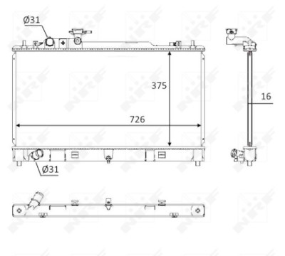 Radiateur, refroidissement du moteur