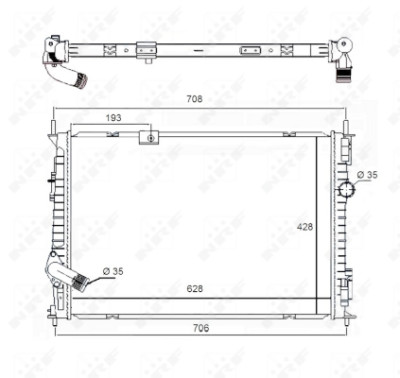 Radiateur, refroidissement du moteur