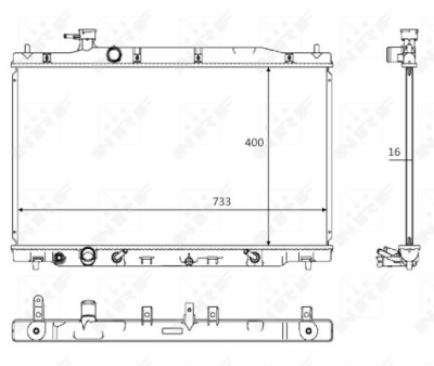 Radiateur, refroidissement du moteur