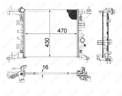 Radiateur, refroidissement du moteur