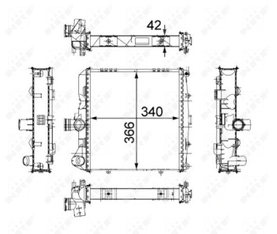 Radiateur, refroidissement du moteur