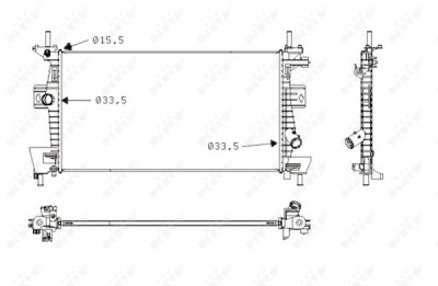 Radiateur, refroidissement du moteur
