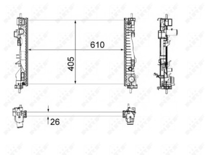 Radiateur, refroidissement du moteur