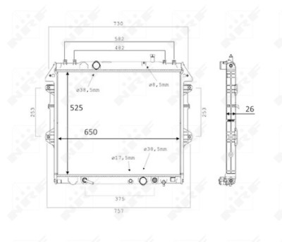 Radiateur, refroidissement du moteur