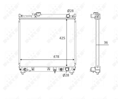 Radiateur, refroidissement du moteur