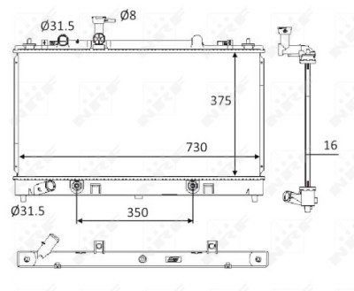 Radiateur, refroidissement du moteur