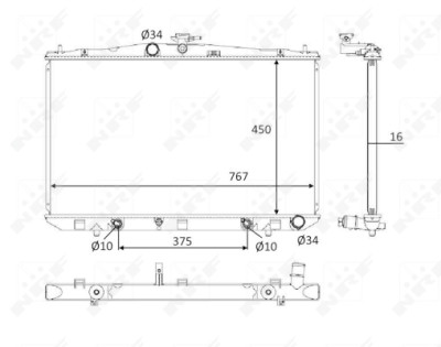 Radiateur, refroidissement du moteur