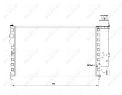 Radiateur, refroidissement du moteur