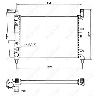 Radiateur, refroidissement du moteur