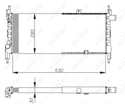 Radiateur, refroidissement du moteur