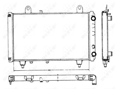 Radiateur, refroidissement du moteur