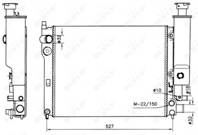 Radiateur, refroidissement du moteur