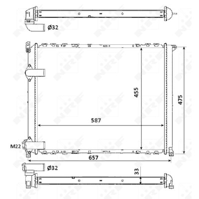 Radiateur, refroidissement du moteur