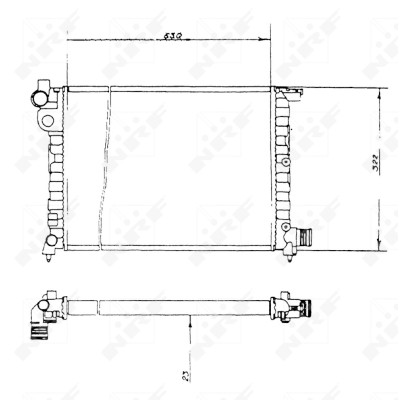 Radiateur, refroidissement du moteur