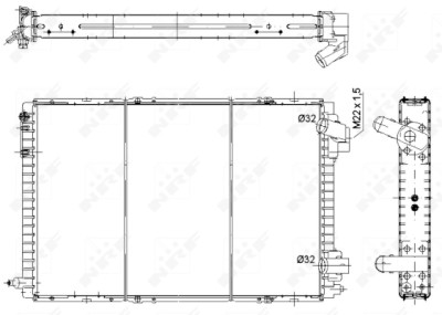 Radiateur, refroidissement du moteur