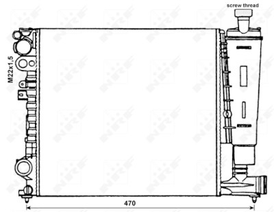 Radiateur, refroidissement du moteur