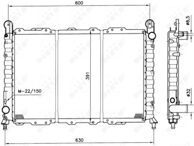 Radiateur, refroidissement du moteur