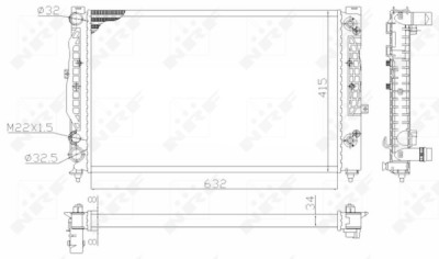 Radiateur, refroidissement du moteur