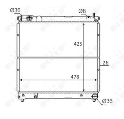 Radiateur, refroidissement du moteur