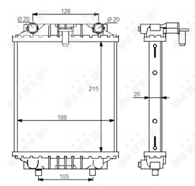 Radiateur, refroidissement du moteur