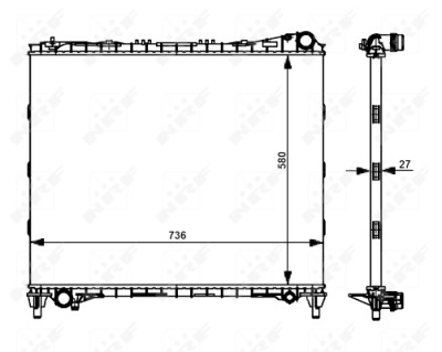 Radiateur, refroidissement du moteur