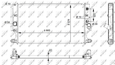 Radiateur, refroidissement du moteur