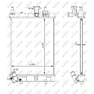 Radiateur, refroidissement du moteur